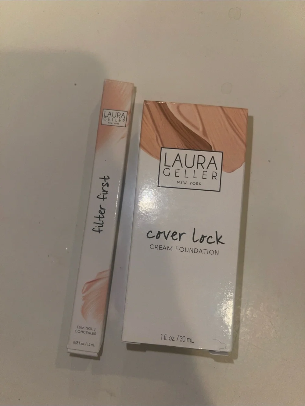Laura geller cream foundation and concealer both in shade DEEP new/sealed